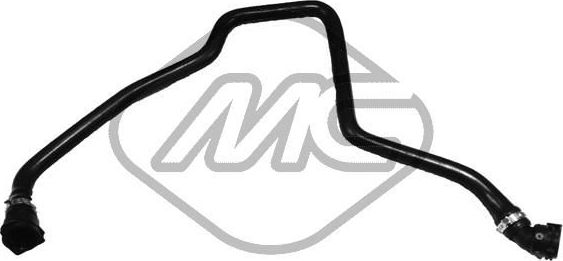 Патрубок радиатора (системы охлаждения) Metalcaucho. Артикул 09887