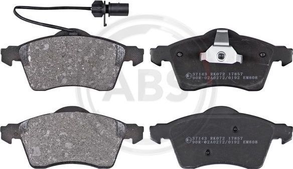 Тормозные колодки ABS передние для Volkswagen Transporter T4 1995-2003. Артикул 37143