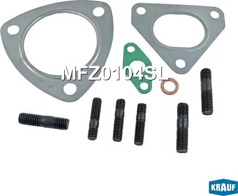 Комплект прокладок турбокомпрессора Krauf. Артикул MFZ0104SL