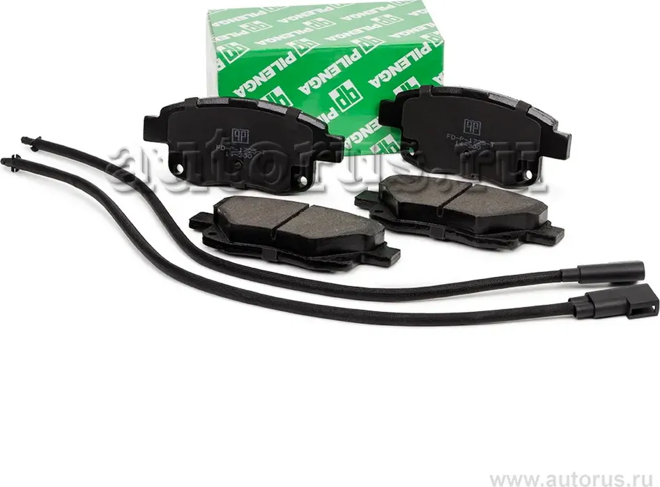 PILENGA Колодки тормозные дисковые задние  усиленные с датчиком  FORD TRANSIT 115 л.с.. Артикул fd-p1725t