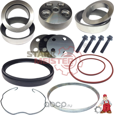 Ремонтный комплект балансира внутренний с подшипниками (1 балансир) Iveco EuroTr (Starkmeister) Starkmeister. Артикул S150082