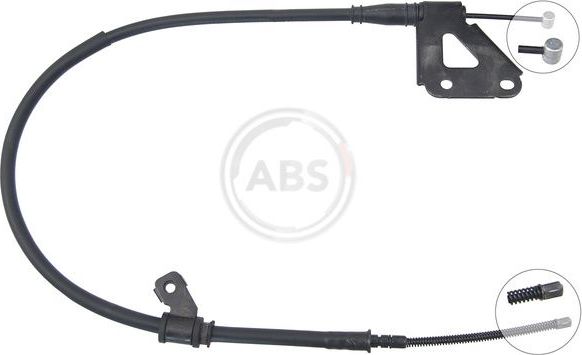 Трос ручника (тросик ручного тормоза) ABS. Артикул K17498