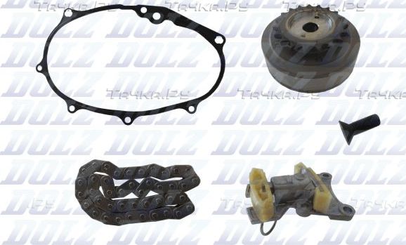 Цепь ГРМ Dolz для Volkswagen Polo V 2013-2026. Артикул SKCA005V
