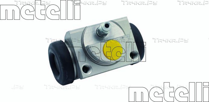 Тормозной цилиндр Metelli (алюминий) задний для Nissan Tiida I 2007-2012. Артикул 04-0846