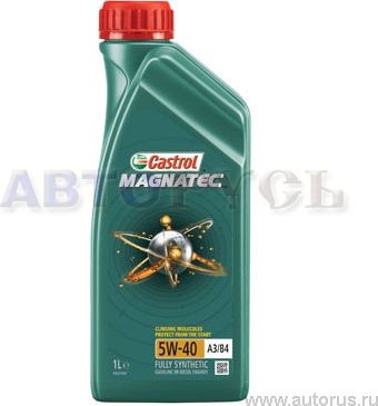 Castrol MAGNATEC 5w40 A3/B4 1л. Моторное масло для легковых автомобилей. Артикул 156E9D