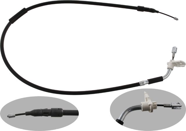 Трос ручника (тросик ручного тормоза) Febi Bilstein задний правый для Mercedes-Benz B-Класс I (W245) 2005-2011. Артикул 34909