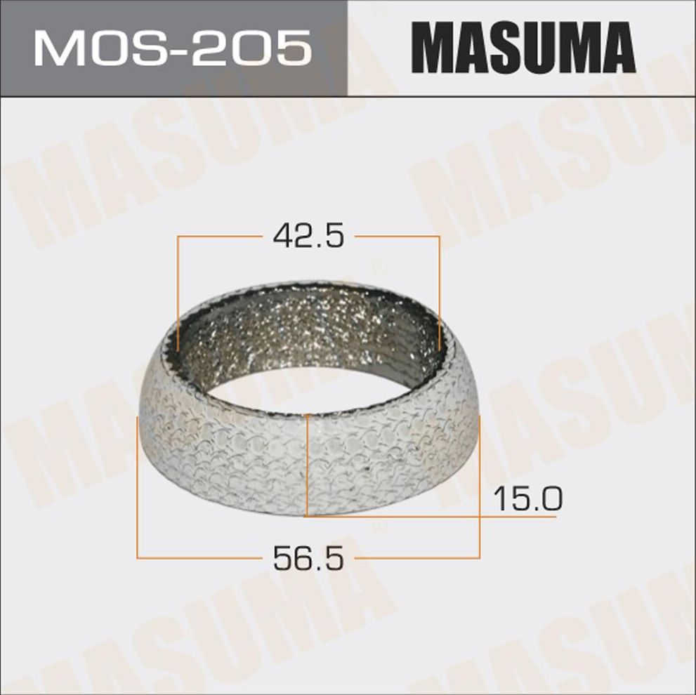 Прокладка глушителя Masuma. Артикул MOS-205