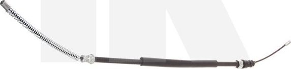 Трос ручника (тросик ручного тормоза) NK. Артикул 903747
