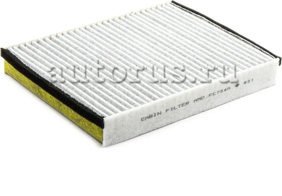 Фильтр салонный угольный (антибактериальный) (AMD). Артикул AMD.FC754A