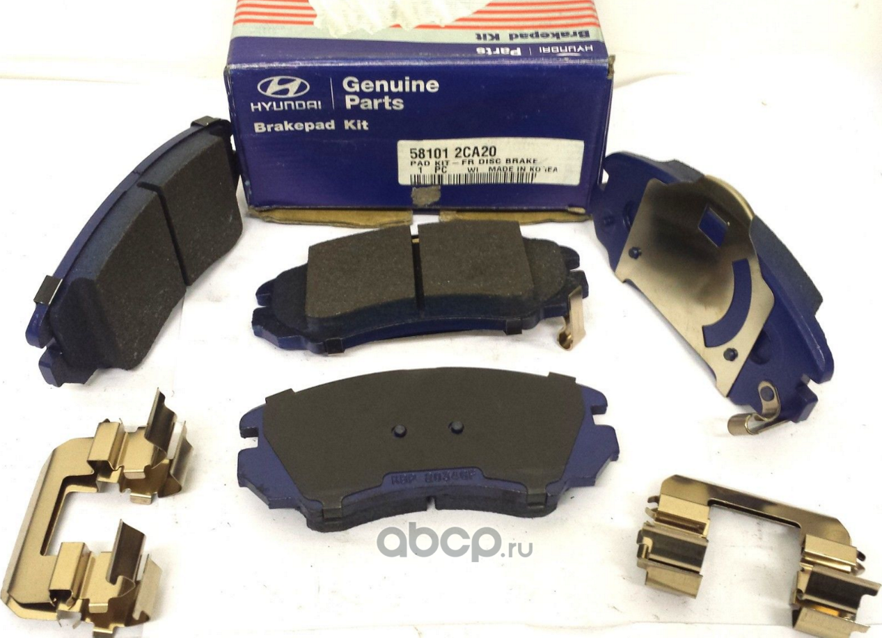 Тормозные колодки Hyundai / KIA. Артикул 581012CA20