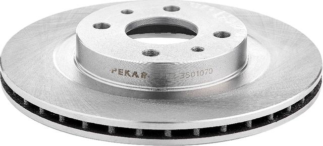 Диск тормозной передний вентилируемый для а/м ВАЗ 2112, (Pekar). Артикул 21123501070