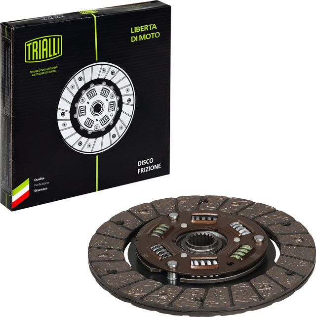 Диск сцепления Trialli для ВАЗ Samara (2108, 2109, 2113, 2114) 1986-2013. Артикул FD 309