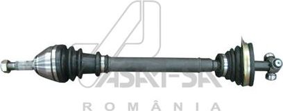 Полуось (привод в сборе, приводной вал) ASAM левая для Dacia Sandero I 2008-2012. Артикул 30210