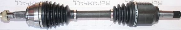 Полуось (привод в сборе, приводной вал) Formpart. Артикул 14380025/S