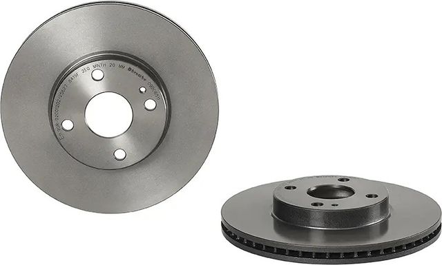 Тормозной диск Brembo PRIME LINE - UV Coated передний для Mazda MX-5 IV (ND) 2015-2026. Артикул 09.D065.11