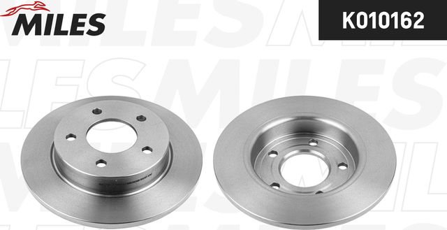 Тормозной диск Miles задний для Mazda 3 I (BK) 2003-2009. Артикул K010162