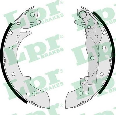 Тормозные колодки LPR задние для Renault 18 1979-1986. Артикул 03330