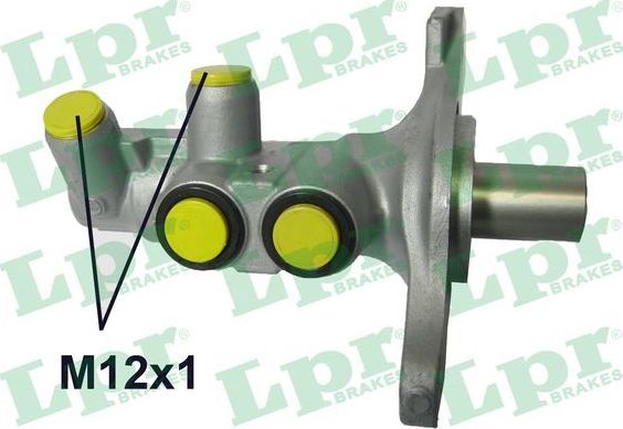 Тормозной цилиндр главный LPR (алюминий). Артикул 6173