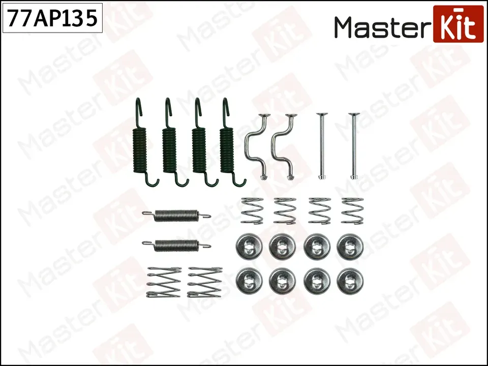Комплект установочный барабанных колодок TOYOTA LAND CRUISER PRADO 09- (Master KIT). Артикул 77AP135