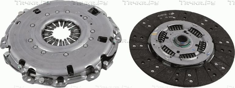 Сцепление (комплект) SACHS XTend для Ford Tourneo Custom I 2015-2026. Артикул 3000 950 689