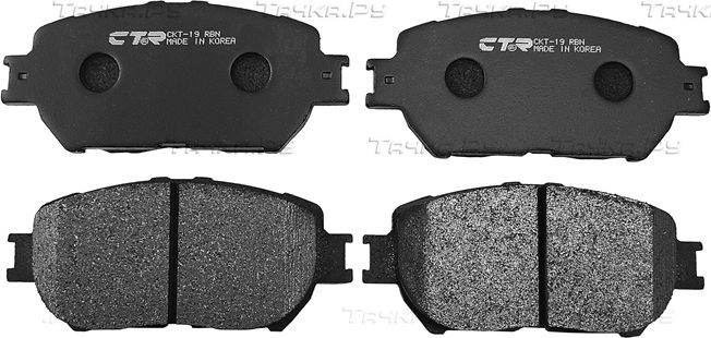 Тормозные колодки CTR передние для Lexus ES I 1991-1997. Артикул GK1033