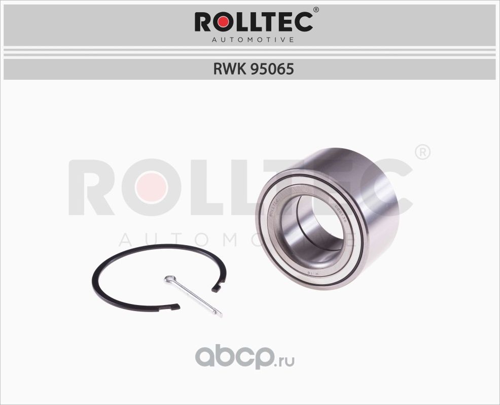 Подшипник ступицы (Rolltec). Артикул RWK95065
