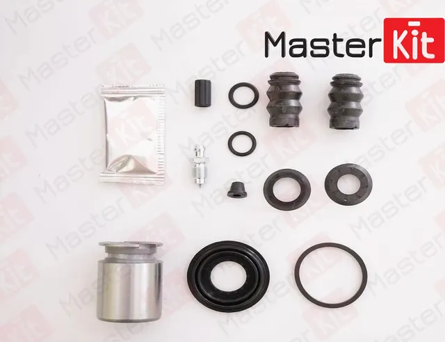 Ремкомплект тормозного суппорта + поршень | зад | (Master KIT). Артикул 77A1951