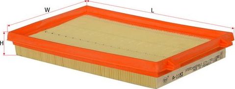 Воздушный фильтр Sakura. Артикул A-1183