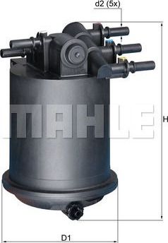 Топливный фильтр Mahle-Knecht для Renault Master II 2000-2003. Артикул KL 414
