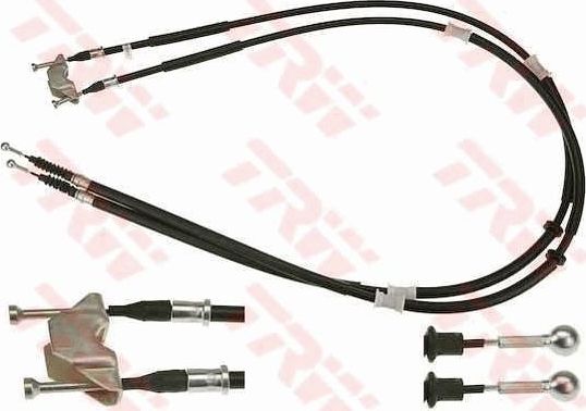 Трос ручника (тросик ручного тормоза) TRW правый/левый для Opel Astra H 2005-2010. Артикул GCH2515