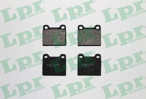 Тормозные колодки LPR задние для Mercedes-Benz W111, W112 1965-1971. Артикул 05P109