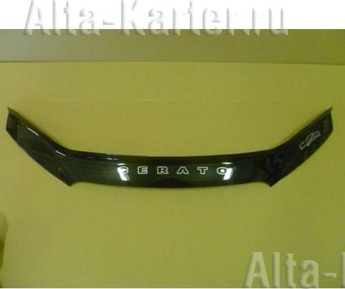 Дефлектор VT52 для капота Kia Cerato I 2004-2008. Артикул KA02VT