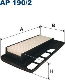 Воздушный фильтр Filtron для Suzuki Ignis II (HR) 2003-2008. Артикул AP 190/2