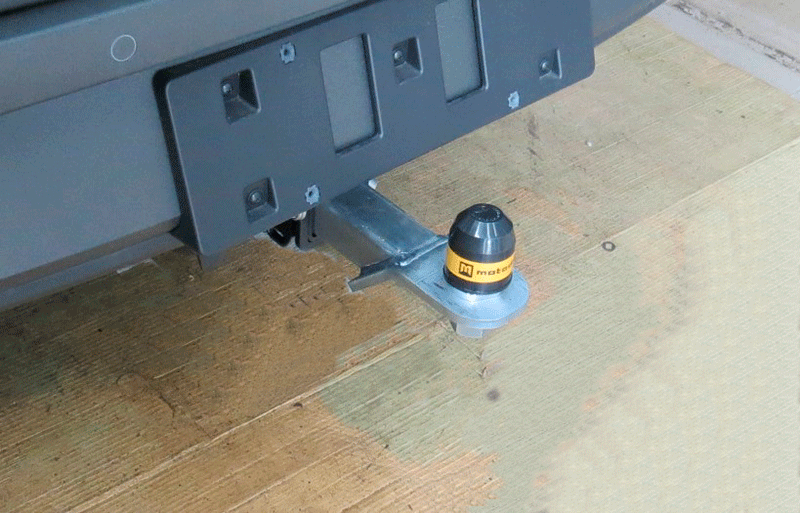 Фаркоп Мотодор под американский квадрат для Haval H3 2024-2026. Артикул 93117-E