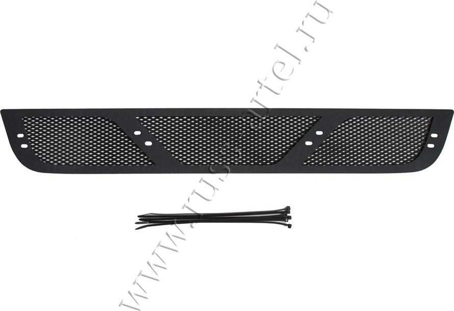 Защитная сетка Русская Артель решетки переднего бампера для Nissan Pathfinder R51 рестайлинг 2010-2014. Артикул SRN-137802