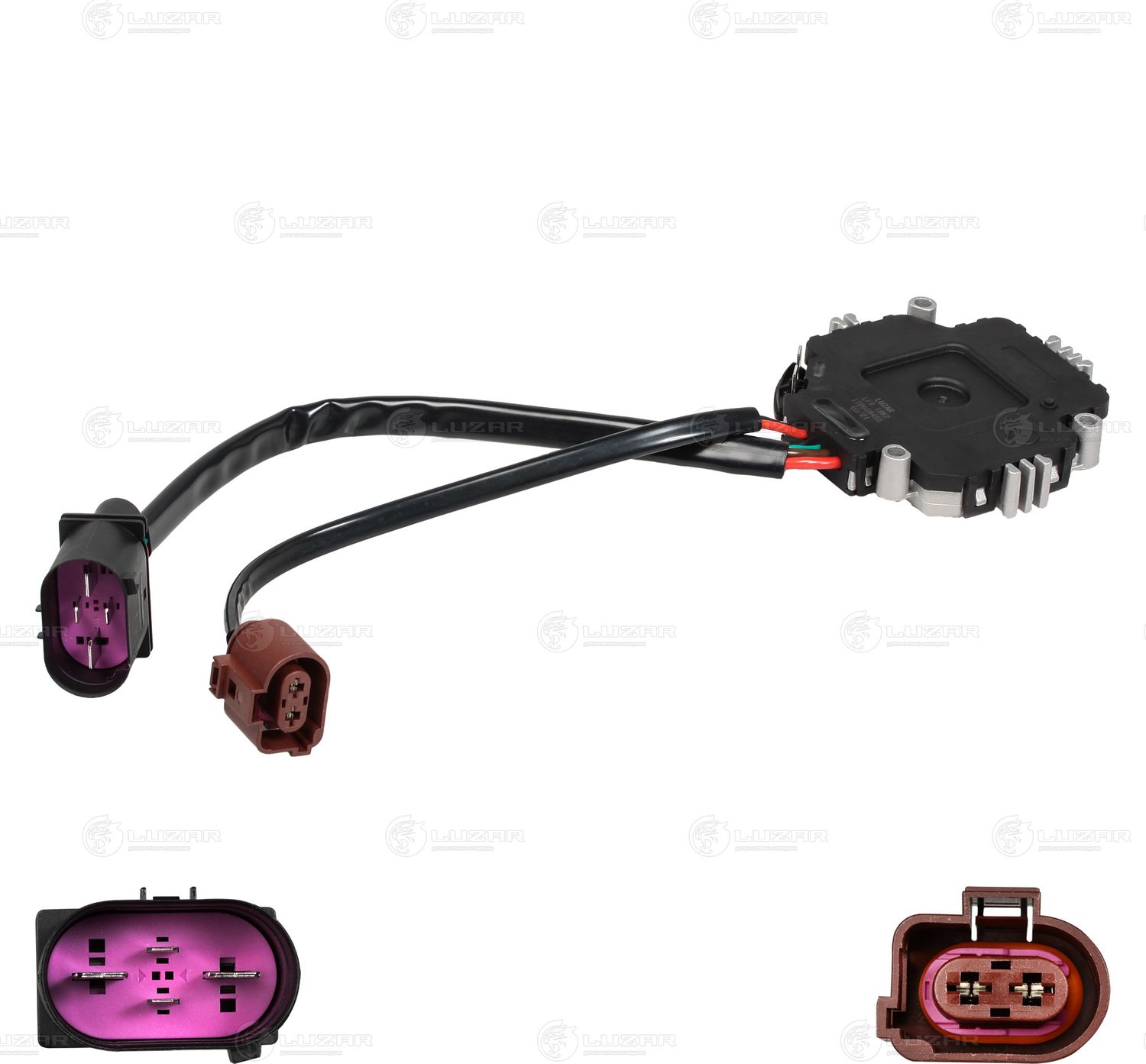 МОДУЛЬ УПРАВЛЕНИЯ ВЕНТ. ОХЛ. ДЛЯ АМ SKODA OCTAVIA Luzar. Артикул LFR 18K2