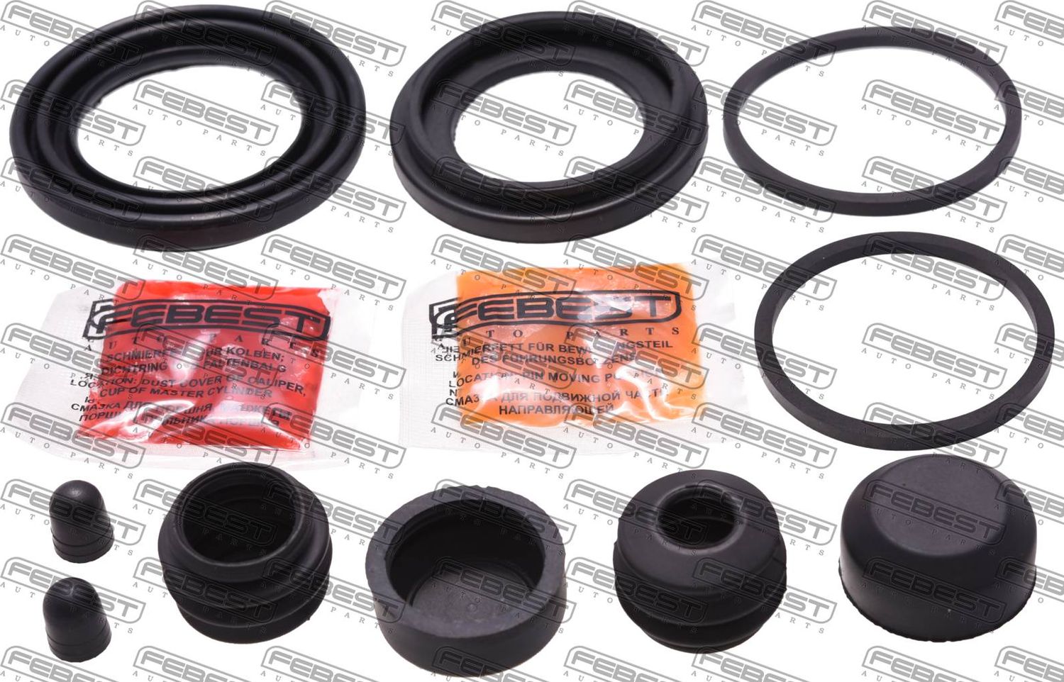 Ремкомплект тормозного суппорта Febest. Артикул 2575-BOXIIIF