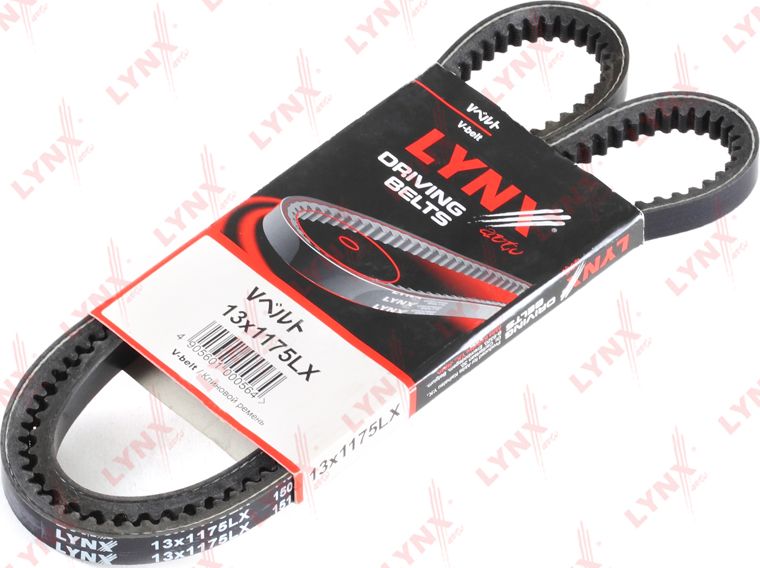 Приводной ремень клиновой LYNXauto. Артикул 13X1175LX