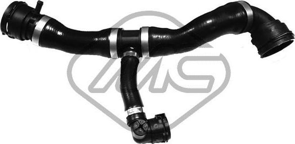 Патрубок радиатора (системы охлаждения) Metalcaucho. Артикул 09883