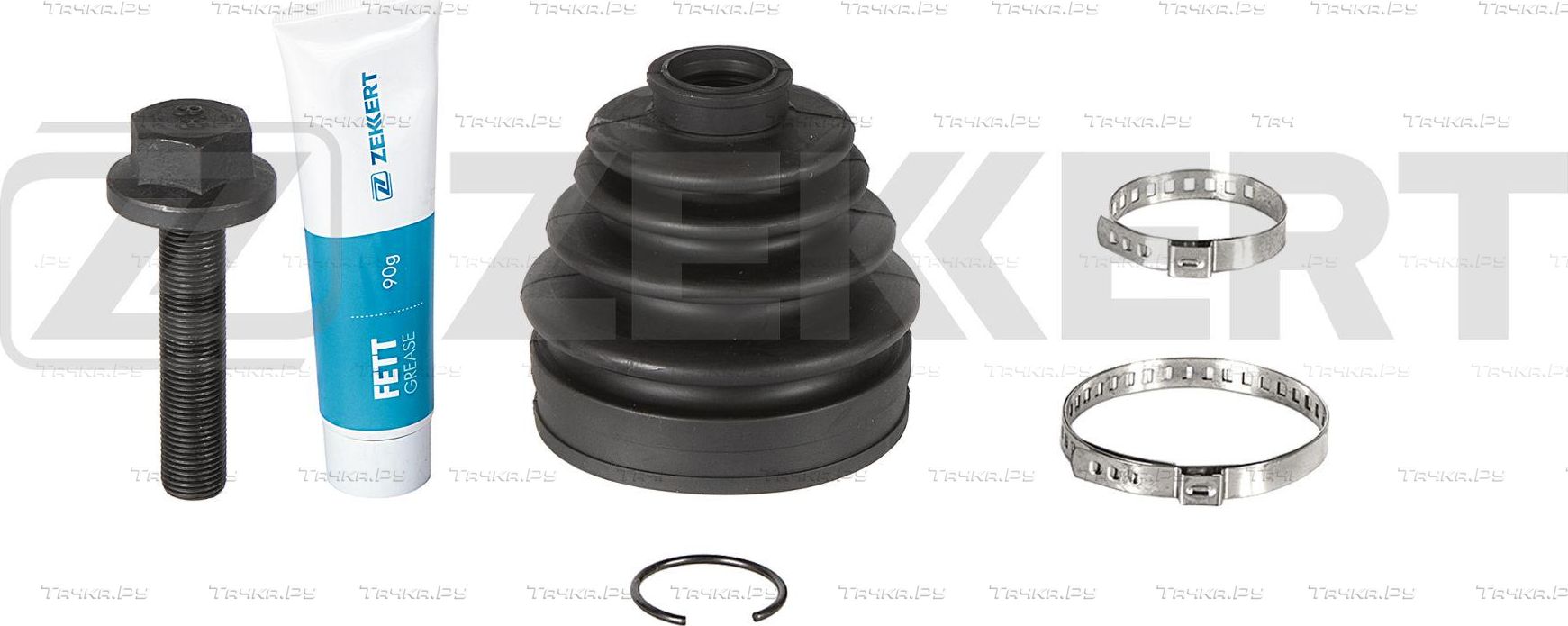 Пыльник ШРУСа наружный Zekkert передний для Volkswagen Sharan I 1999-2010. Артикул SM-1077S