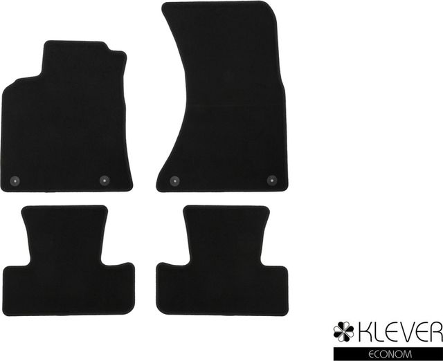Коврики Klever Econom для салона Audi Q5 I АКПП 2008-2017. Артикул KLEVER01041501200k