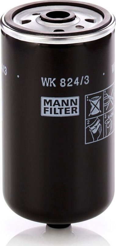 Топливный фильтр Mann-Filter. Артикул WK 824/3