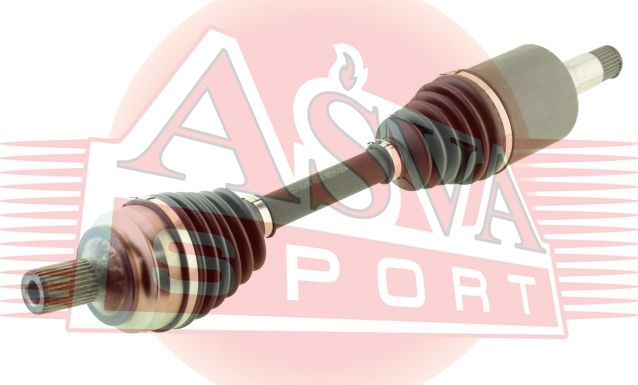 Полуось (привод в сборе, приводной вал) Asva. Артикул MEDR-G204