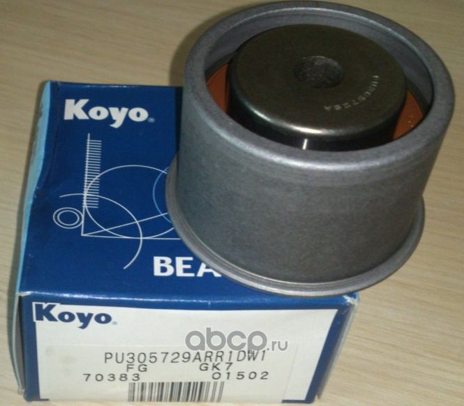 Направляющий (ведущий) ролик ремня ГРМ Koyo. Артикул PU305729ARR1DW1