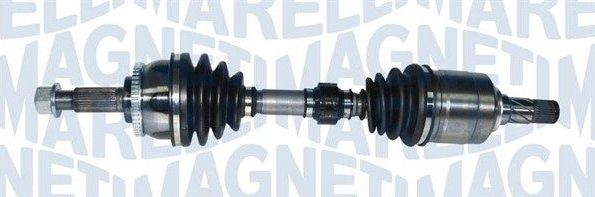 Полуось (привод в сборе, приводной вал) Magneti Marelli передняя левая для Nissan X-Trail T30 2001-2013. Артикул 302004190212