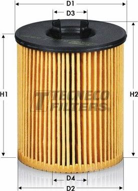 Масляный фильтр  Tecneco Filters. Артикул OL0116E