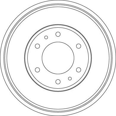 Тормозной барабан TRW. Артикул DB4423