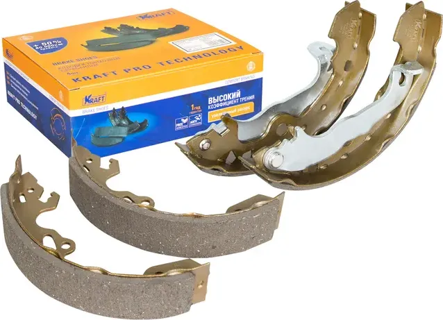 Колодки тормозные FORD FOCUS I/II 98- барабаные (Kraft). Артикул KT091526