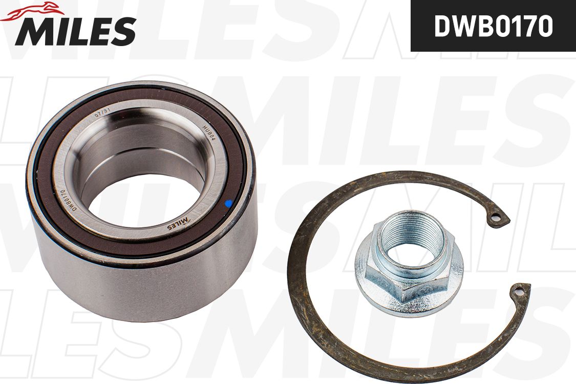 Ступичный подшипник (комплект) Miles. Артикул DWB0170