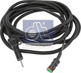 Датчик износа тормозных колодок правый L=5200MM, GREEN RVI DT Spare Parts. Артикул 6.61104